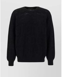 Dolce & Gabbana - Ribbed Oversized Virgin Wool Sweater - Lyst