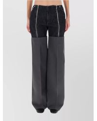 Jean Paul Gaultier - Wide-Leg Trousers - Lyst