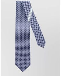 Ferragamo - Bow Tie Geometric Pattern Printed Design - Lyst