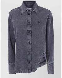The Attico - Cotton Shirt Jacket - Lyst