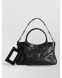 Balenciaga - Shoulder Bag Silk Nylon Top Handles Strap - Lyst