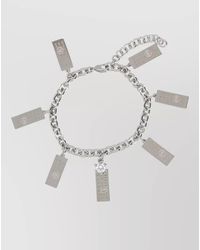 MM6 by Maison Margiela - Numeric Charm Bracelet - Lyst