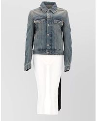 Rick Owens - Denim Trucker Jacket - Lyst