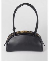Miu Miu - Softy Mini Leather Bowling Top Handle Bag - Lyst