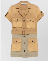 Golden Goose - Pamela Saharian Dress Belt Collar Epaulettes - Lyst