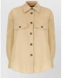 Weekend by Maxmara - Linen Shirt Jacket - Lyst
