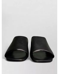 LA ROSE - Leather Mules - Lyst