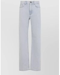 Givenchy - Denim Straight-Leg Jeans - Lyst