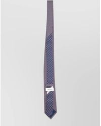 Ferragamo - Slim Silk Tie Pointed Tip Patterned - Lyst