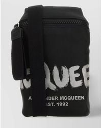 McQueen - Fabric Crossbody Bag - Lyst
