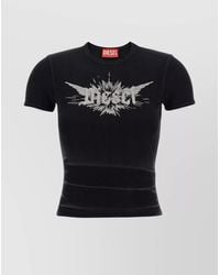 DIESEL - 'T-Ele-Long-P2' T-Shirt - Lyst