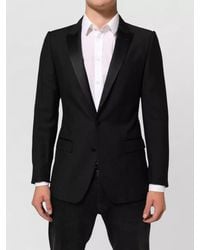 Dolce & Gabbana - Wool Martini Single Breasted Two Button Blazer - Lyst