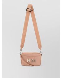 N°21 - Logo Crossbody Bag Rectangular Taped Strap - Lyst