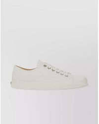 Moschino - Leather Edge Low-Top Sneakers - Lyst