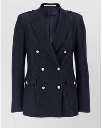Tagliatore - 'Heather' Blazer Double-Breasted Buttons - Lyst