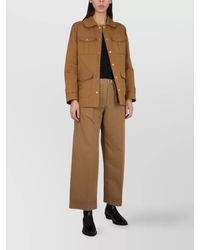 Fay - Cotton Linen Safari Jacket - Lyst