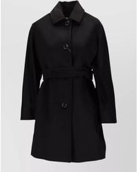 Max Mara - Camel Hair Single Breasted Coat - Lyst
