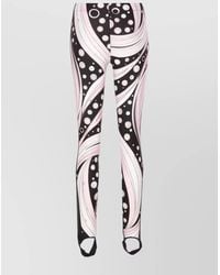 Emilio Pucci - Fontane Print Elasticized Stirrup Leggings - Lyst