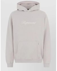 Represent - Hooded Logo Sweatshirt Everyday Style - Lyst