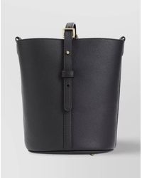 Patou - Grained Leather Bucket Bag - Lyst