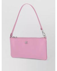 Courreges - Très Mini Leather Clutch Bag - Lyst