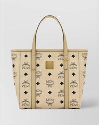 MCM - Mini Tony Printed Canvas Tote Bag - Lyst