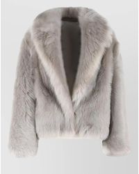 Salvatore Santoro - Faux Fur Coat - Lyst