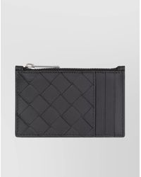 Bottega Veneta - Leather Card Holder - Lyst