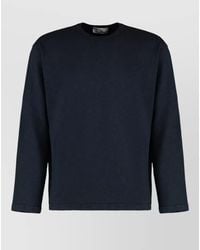 Stone Island - Long Sleeve Cotton Jersey Crew Neck - Lyst
