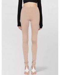 Ferragamo - High Waist Stretch Seamless Trousers Design - Lyst