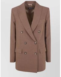 DR. HOPE - Double-Breasted Blazer - Lyst