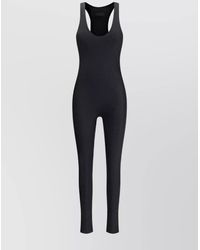 ANDAMANE - Stretchy Bodycon Racerback Jumpsuit - Lyst