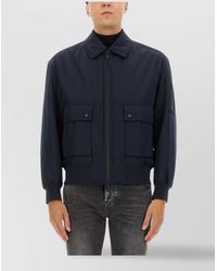 BOSS - Bomber Jacket With Removable Lining - Lyst