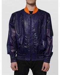 Dolce & Gabbana - Cotton Stretch Bomber Jacket - Lyst