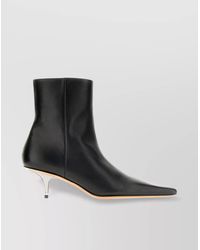 Marni - Nappa Leather Ankle Boots - Lyst