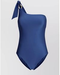 Zimmermann - Ascension One-Shoulder Swimsuit Detailing - Lyst