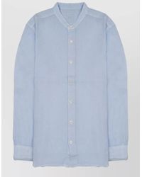 120% Lino - Linen Shirt Slim Fit Long Sleeves - Lyst