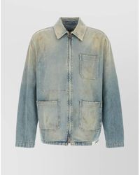 Golden Goose - Dani Jacket With Long Sleeves And Front Pockets - Lyst