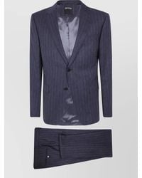 ZEGNA - Single Breasted Coat - Lyst