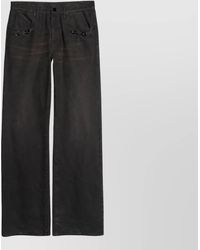 Gucci - Denim Low-Rise Flared Jeans - Lyst