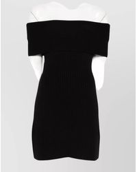 Givenchy - Wool Knee Length Mini Dress - Lyst
