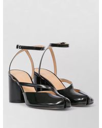Maison Margiela - Leather Tabi Sandal Pumps - Lyst