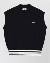 Autry - Sleeveless Polo Knitted Top - Lyst