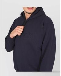 Aspesi - Logo Hooded Sweatshirt - Lyst