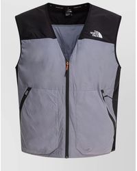 The North Face - Block Design Sleeveless Jackets With Front Pockets - Lyst