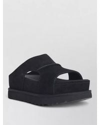 UGG - Goldenstar Hi Suede Platform Slide Sandals - Lyst