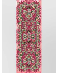 Etro - Floral Lightweight Rectangular Scarf Soft Texture - Lyst
