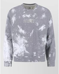 MM6 by Maison Margiela - Crew Neck Sweatshirt Graphic Print Tie Dye - Lyst