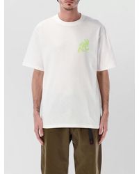 Gramicci - Running Graphic Back Cotton T-Shirt - Lyst