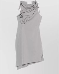 Coperni - Sleeveless Asymmetric Cutout Mini Dress - Lyst